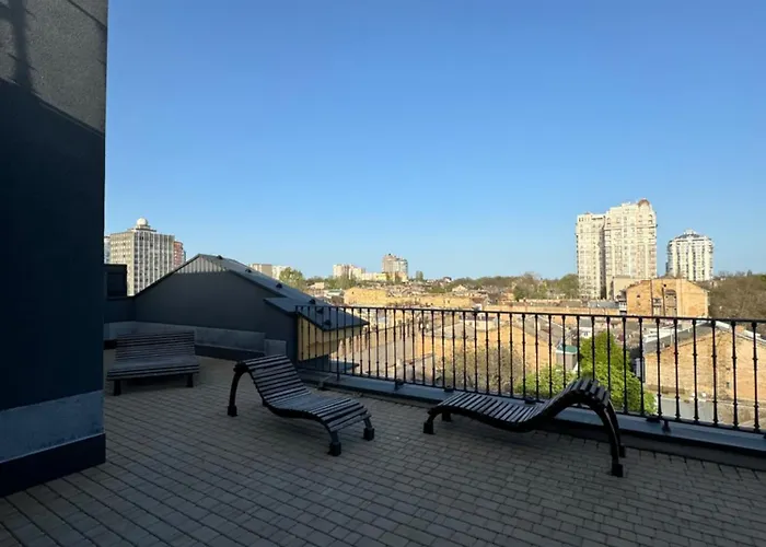 Apartman Malenkaja Italy S Terrasoi Na Krushe Odessza